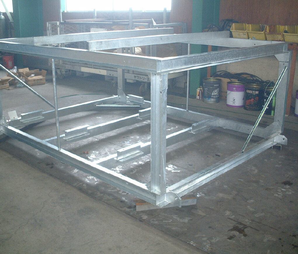 各種架台金物製作、取付